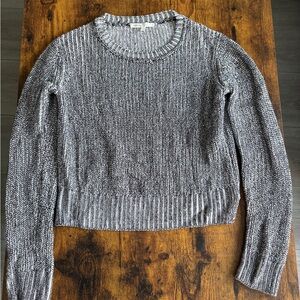 Maje Black and White Women's Sweater